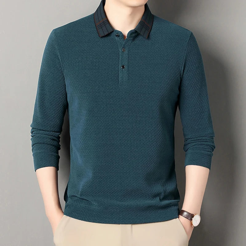 Striped Horizon Polo