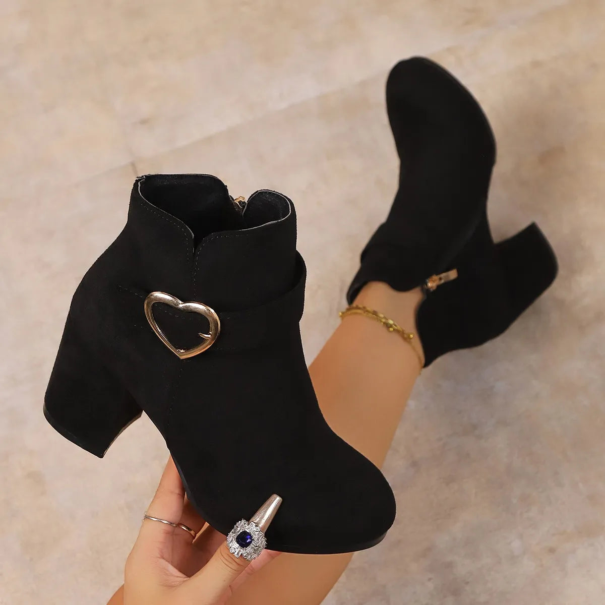 Valencia Heart Boots