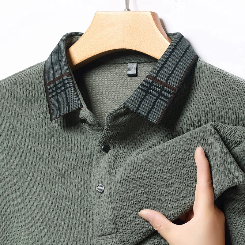 Striped Horizon Polo