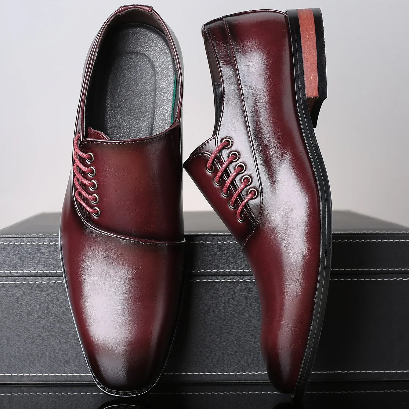 Lennox Leather Derbys