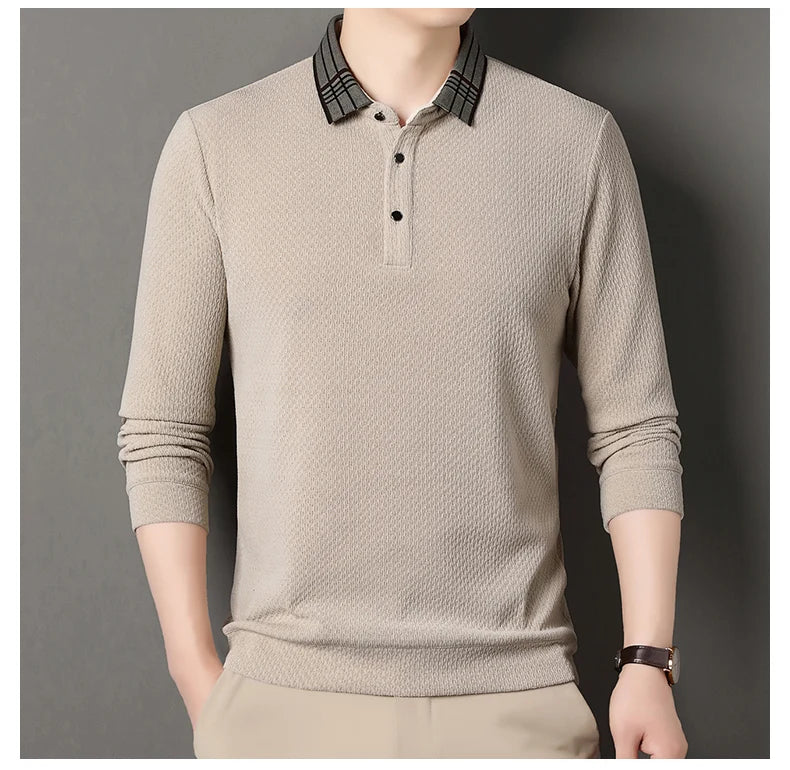 Striped Horizon Polo