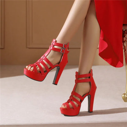 Valentina Gladiator Platforms