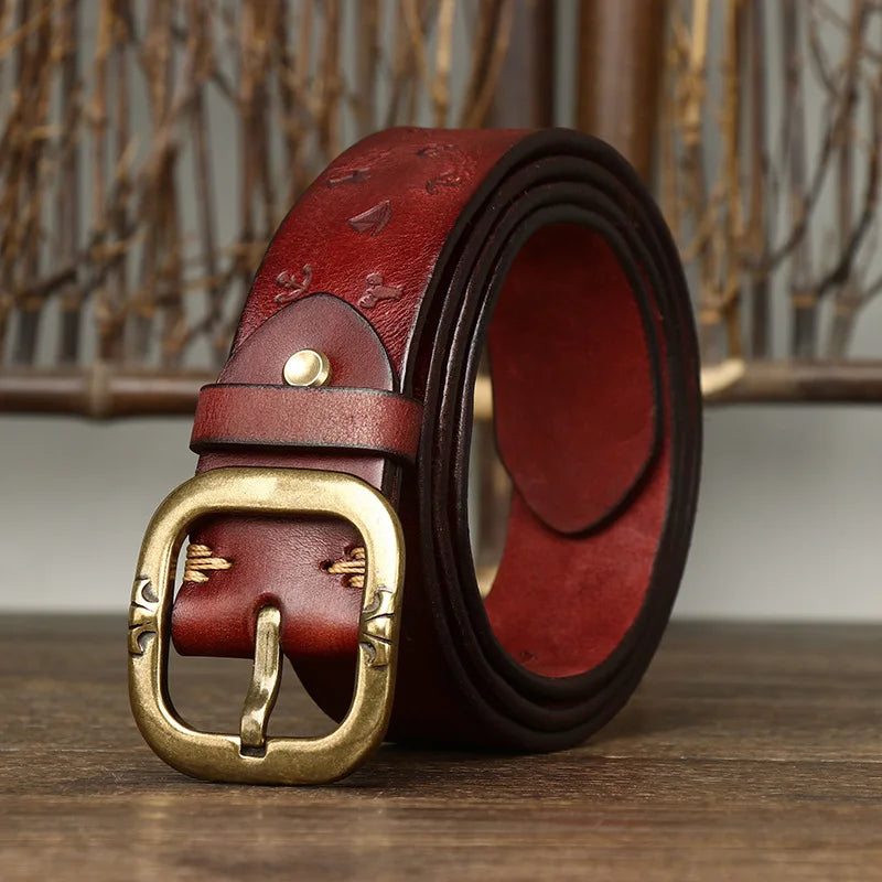 Saddle Creek Leather Belt