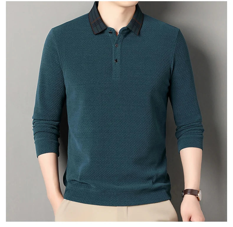 Striped Horizon Polo