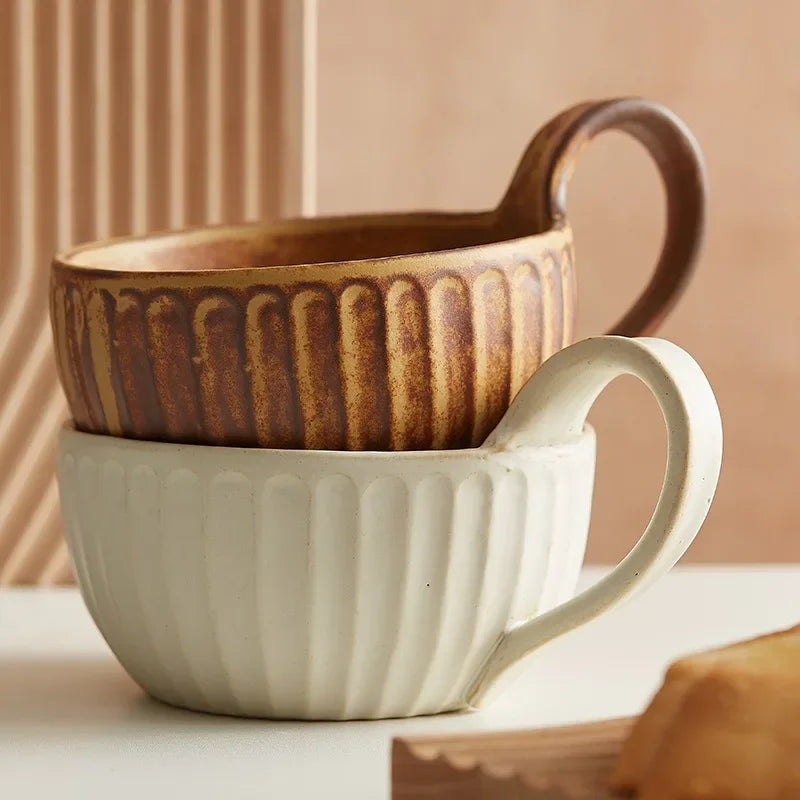 PORTLAND RIBBED MUG SET
