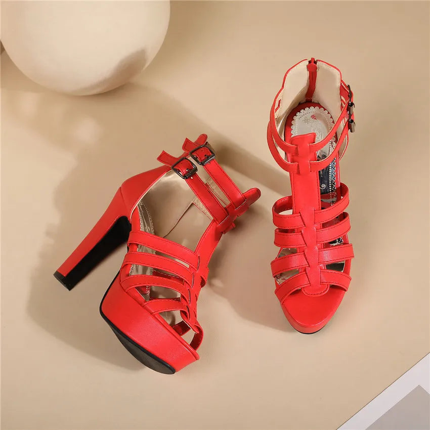 Valentina Gladiator Platforms