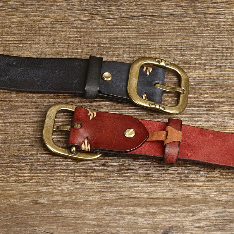 Saddle Creek Leather Belt