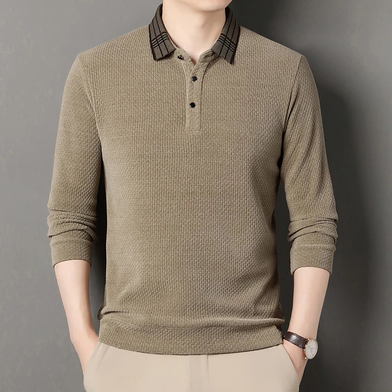 Striped Horizon Polo