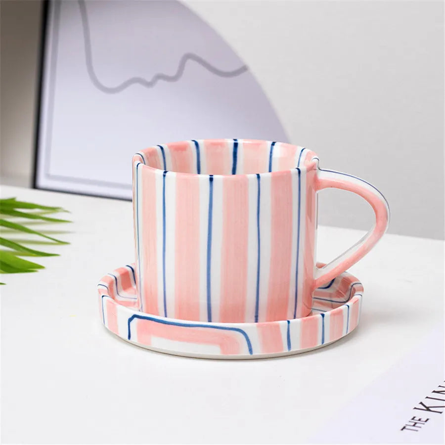 VIENNA STRIPED ESPRESSO SET
