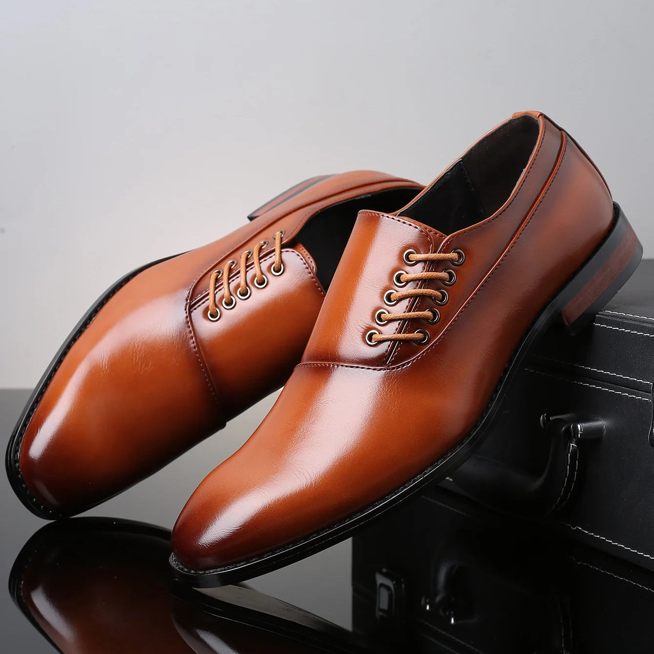 Lennox Leather Derbys