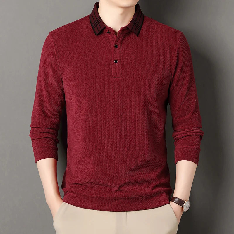 Striped Horizon Polo