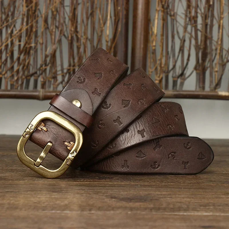 Saddle Creek Leather Belt