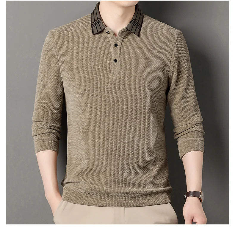 Striped Horizon Polo