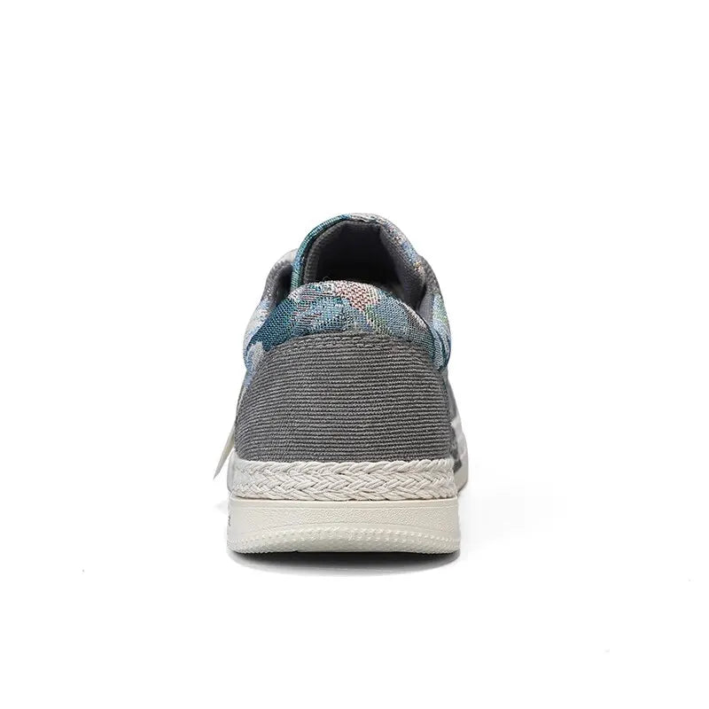 Atlas Pattern Sneakers