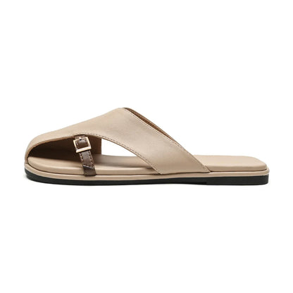 Nefari Crossover Sculpted Sandals
