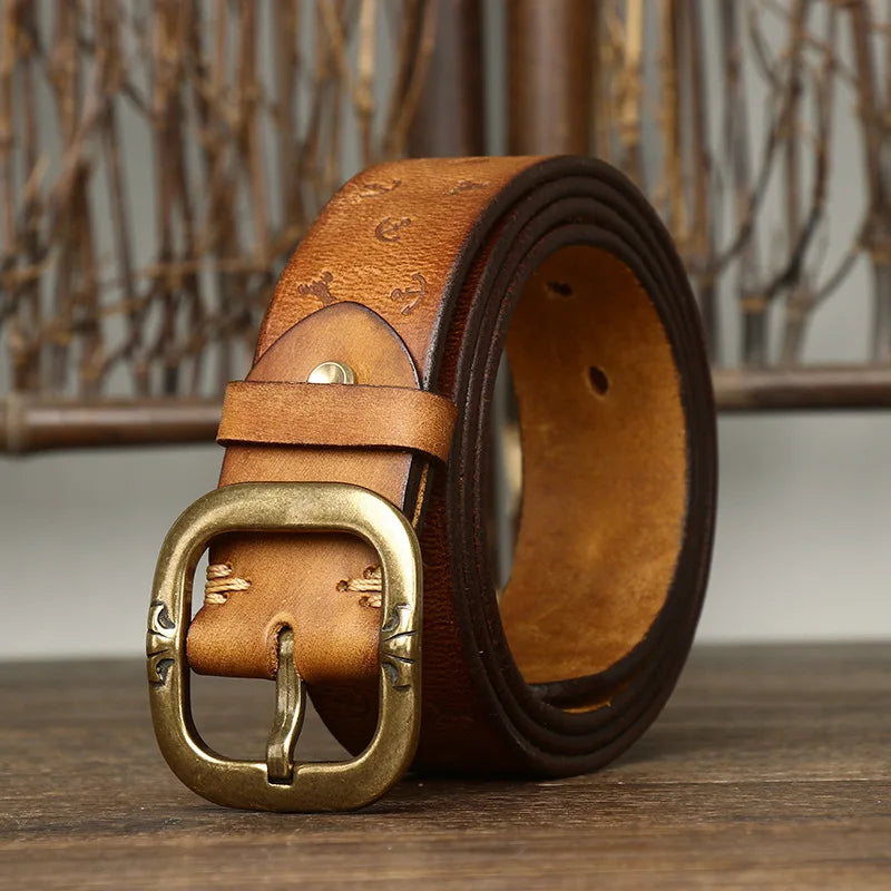 Saddle Creek Leather Belt