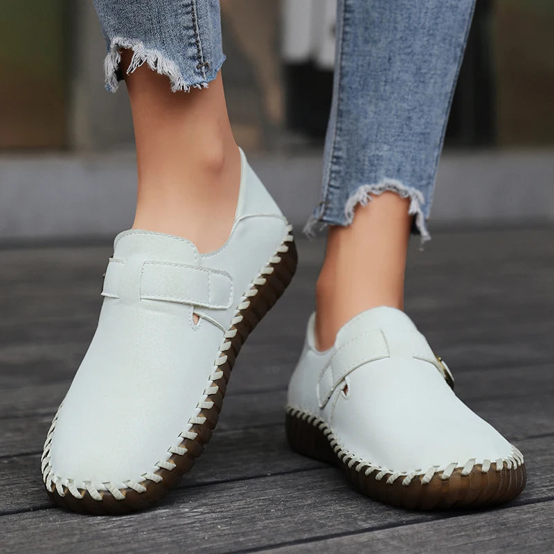 Harper Buckle Loafers