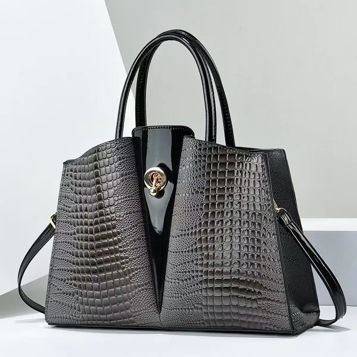 Aurelia Croc Tote