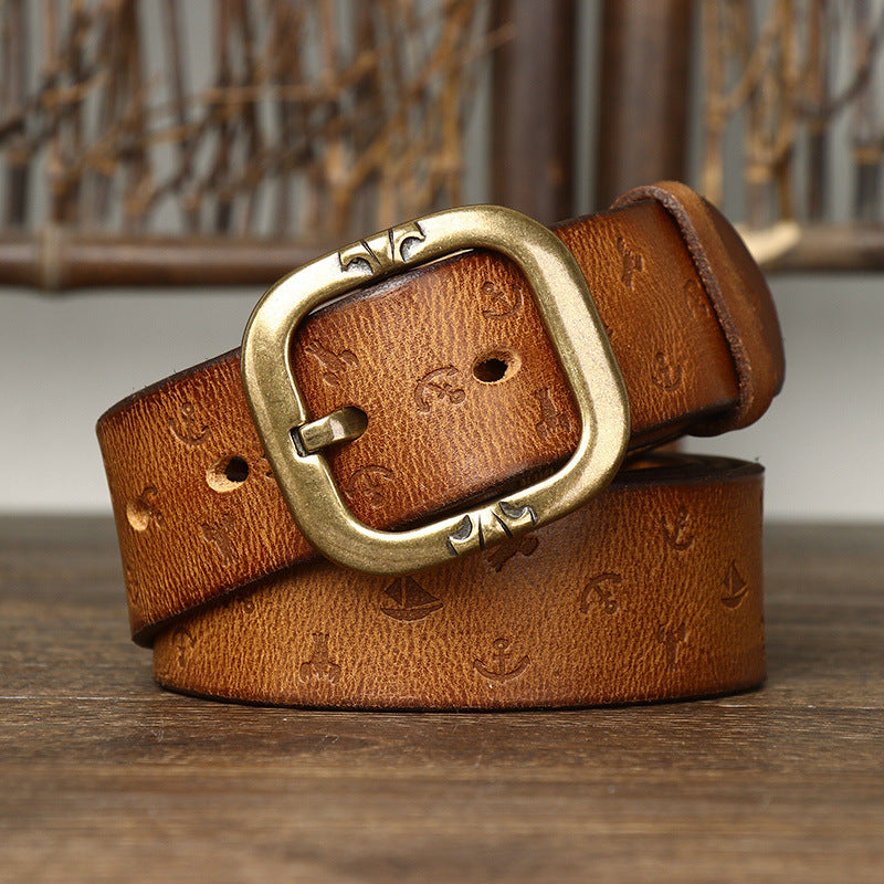 Saddle Creek Leather Belt