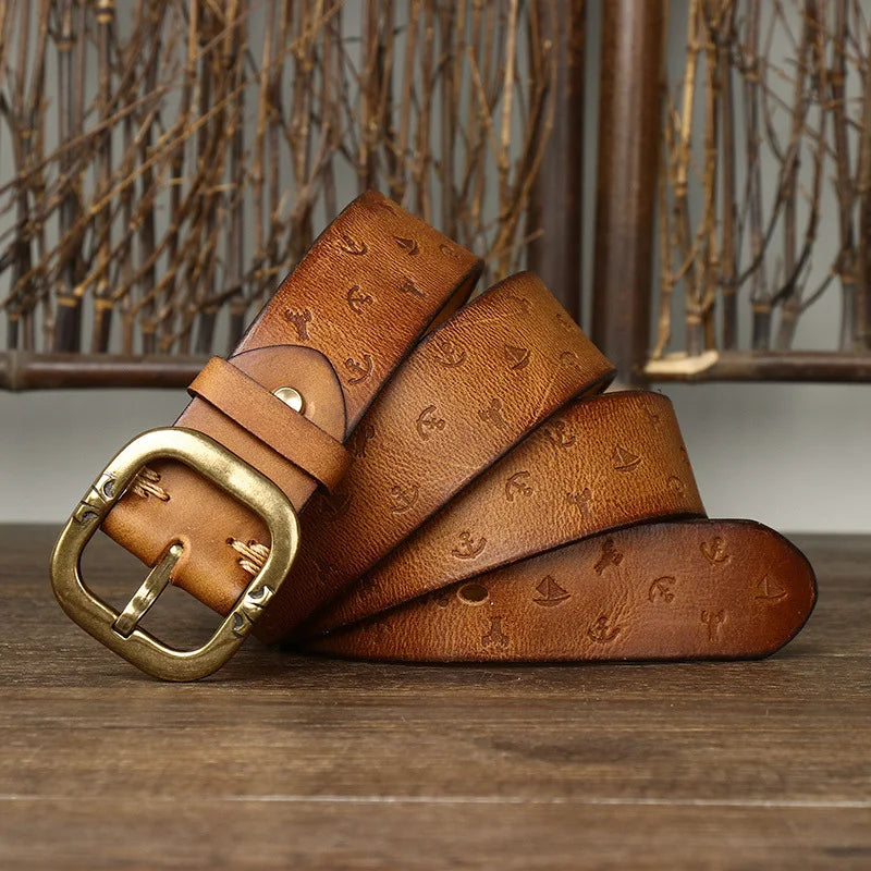 Saddle Creek Leather Belt