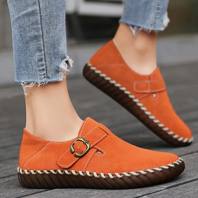 Harper Buckle Loafers