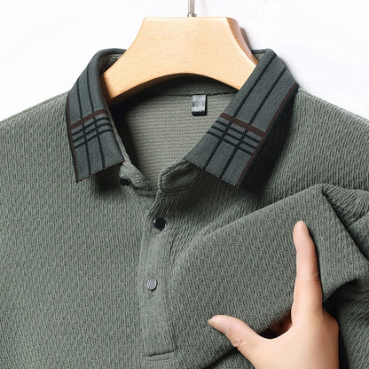 Striped Horizon Polo