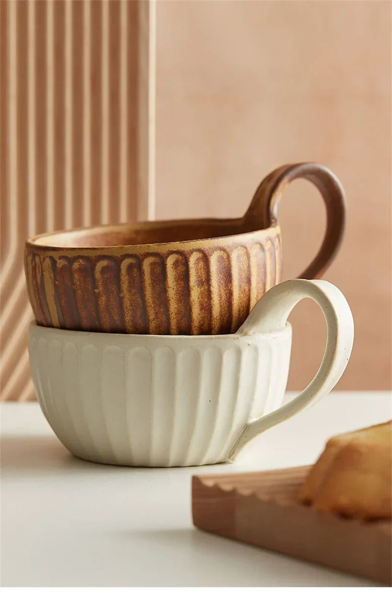 PORTLAND RIBBED MUG SET