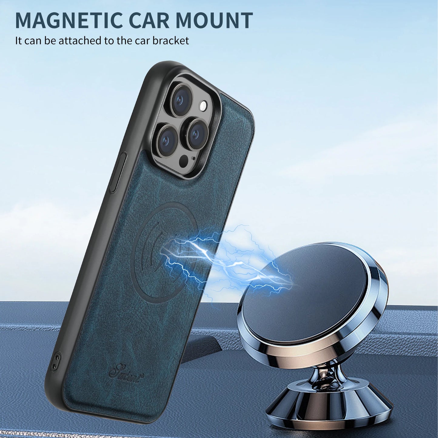Monarch Magnetic Wallet-Back Case Series