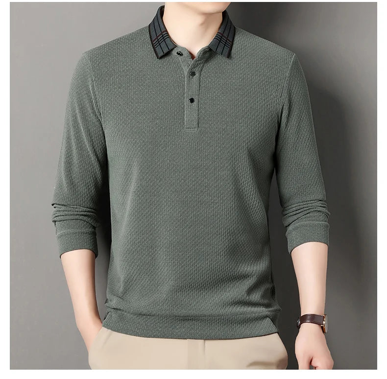 Striped Horizon Polo