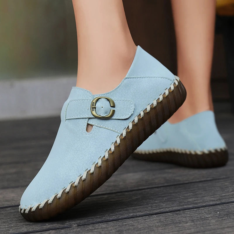 Harper Buckle Loafers