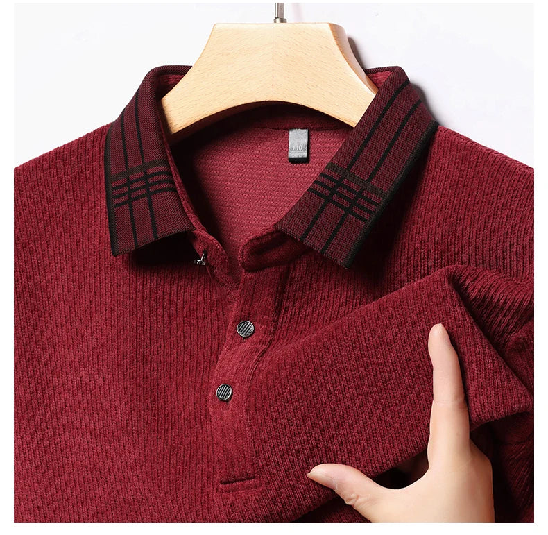 Striped Horizon Polo