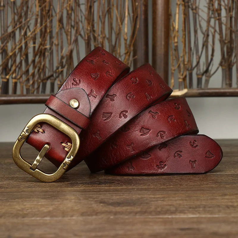 Saddle Creek Leather Belt