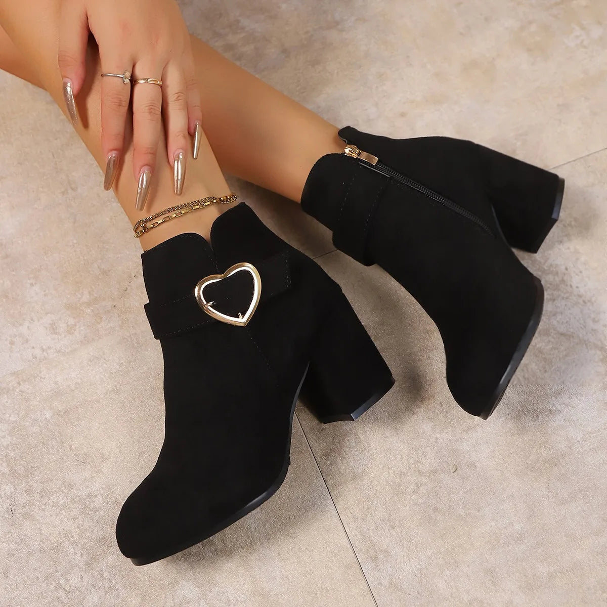 Valencia Heart Boots