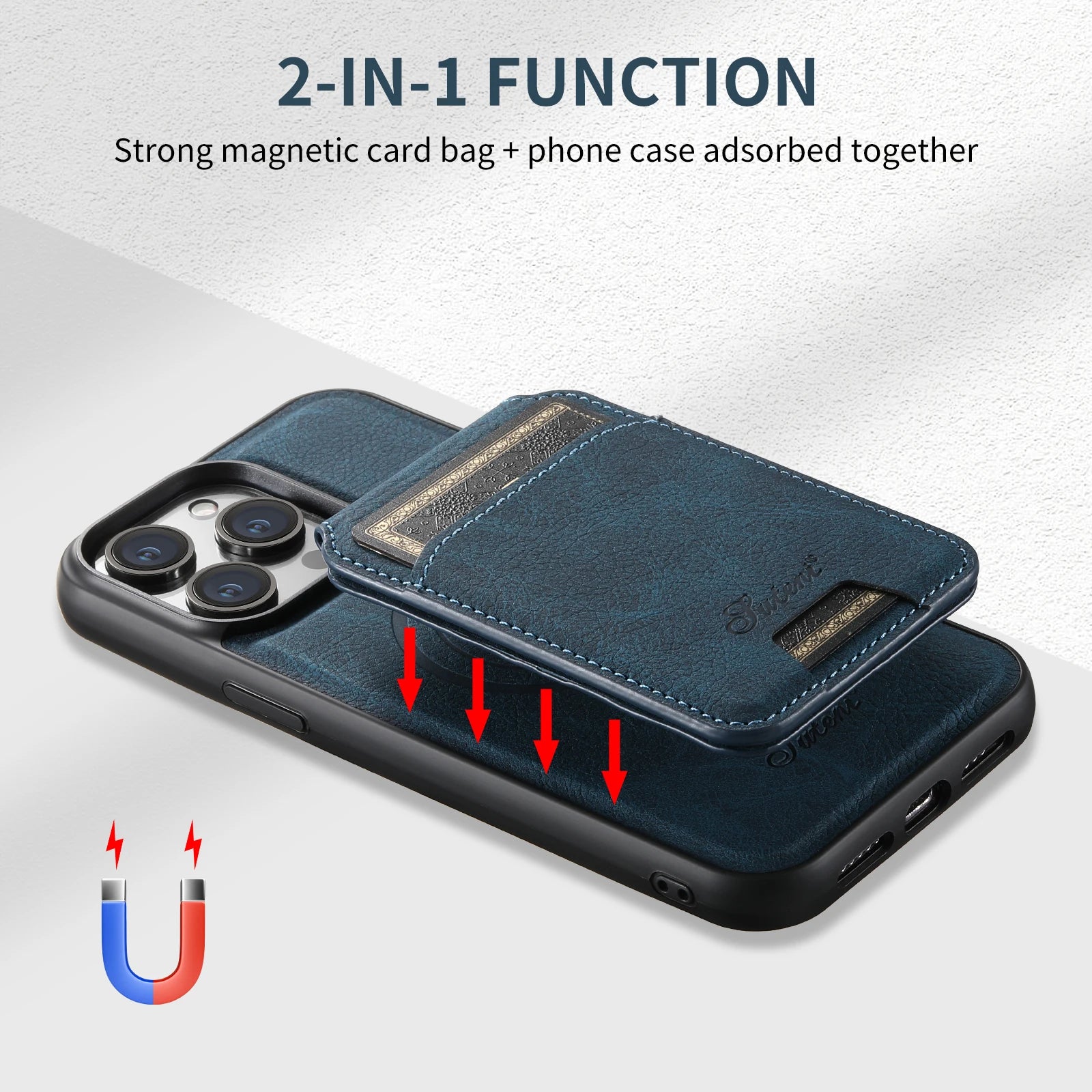 Monarch Magnetic Wallet-Back Case Series