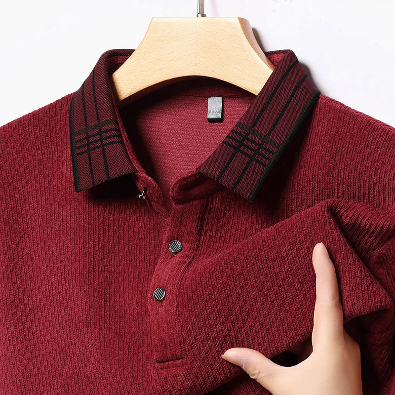 Striped Horizon Polo