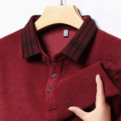 Striped Horizon Polo