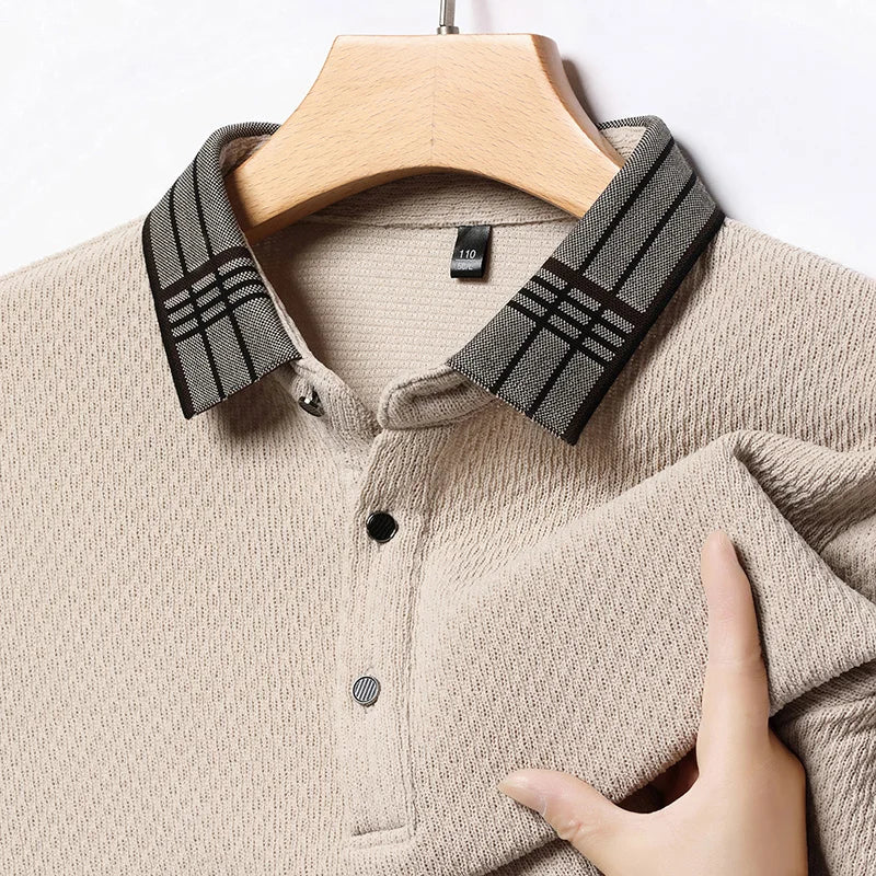 Striped Horizon Polo