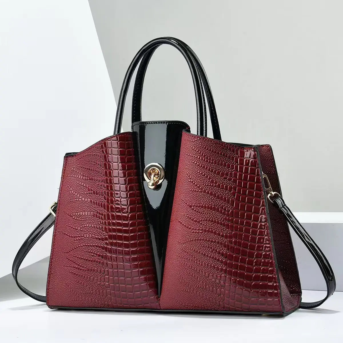 Aurelia Croc Tote