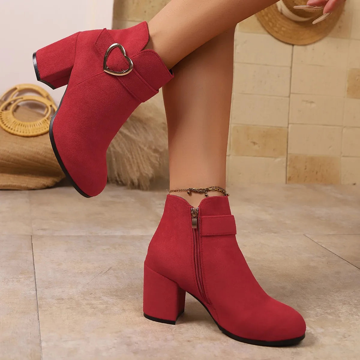 Valencia Heart Boots