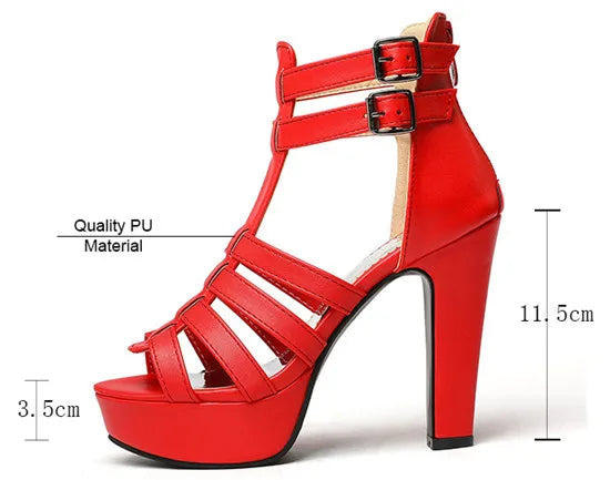 Valentina Gladiator Platforms