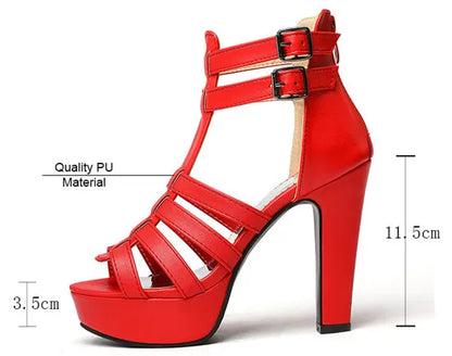Valentina Gladiator Platforms