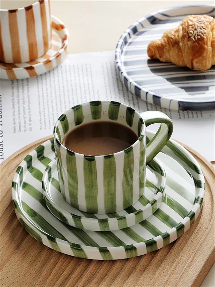 VIENNA STRIPED ESPRESSO SET