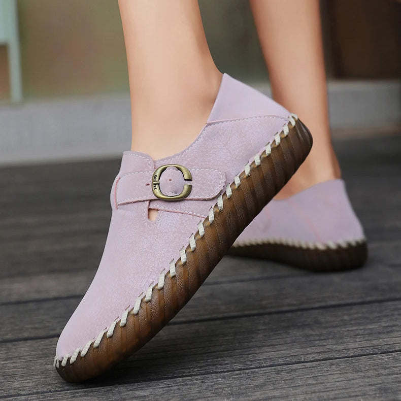 Harper Buckle Loafers